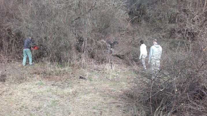 Úklid obce na točně - SDH - 31. března 2017
