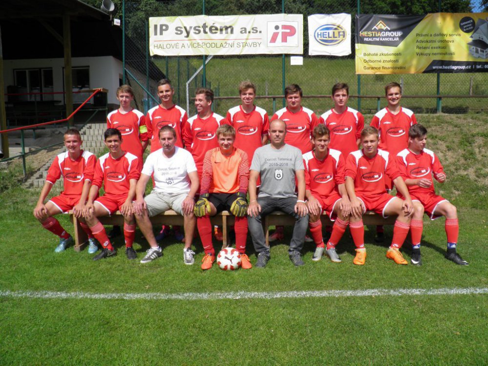 Fotbalisti TJ Sokol Tatenice - Dolní Újezd - 16. června 2018