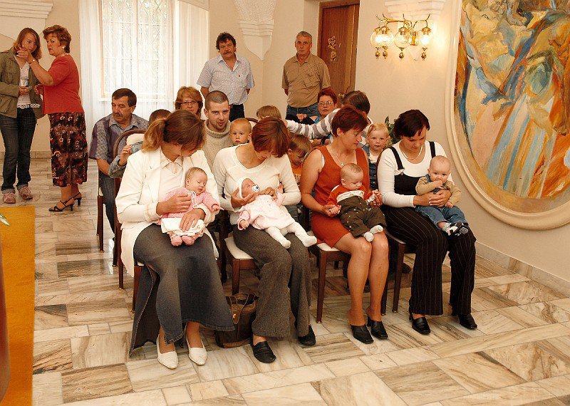 Svatby a vítání občánků v roce 2008