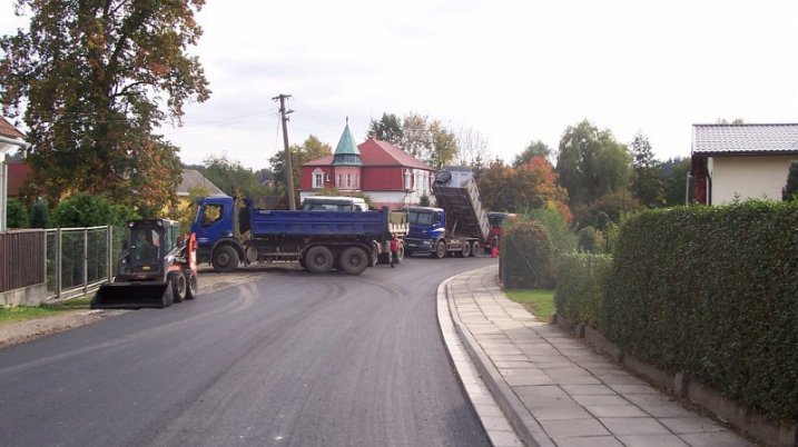 Rekonstrukce silnice směr Lanškroun