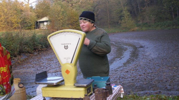 Výlov rybníka - 23. října 2010