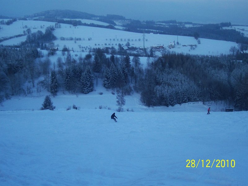 Cyklo-výjezd na Gansberg - 28. prosince 2010