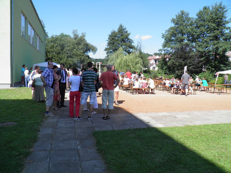 Slavnostní otevření tělocvičny - 20. srpna 2011
