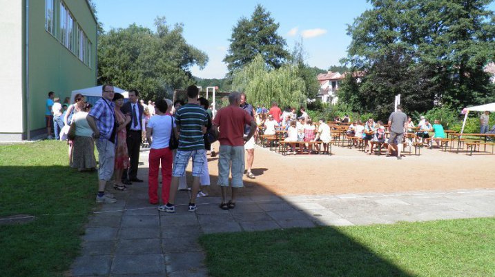 Slavnostní otevření tělocvičny - 20. srpna 2011