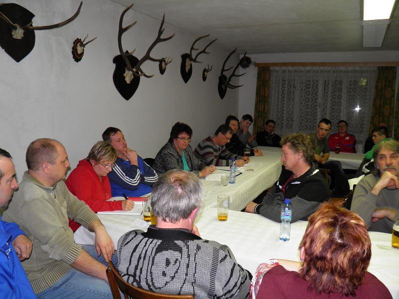 Výroční schůze - 22. března 2013