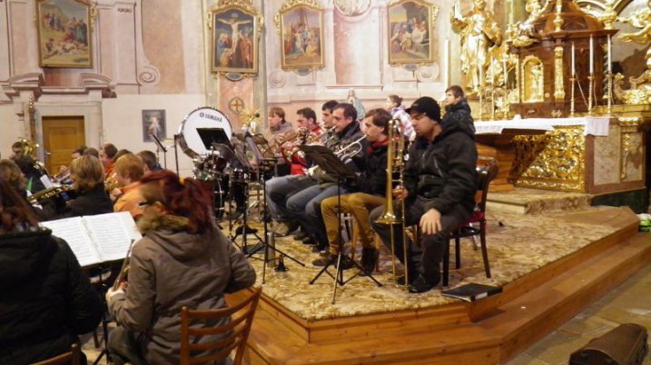 Adventní koncert Dechového orchestru ZUŠ Zábřeh - 7. prosince 2013