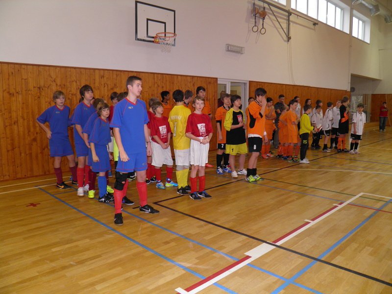 Turnaj žáků ve fotbale - 1. března 2014