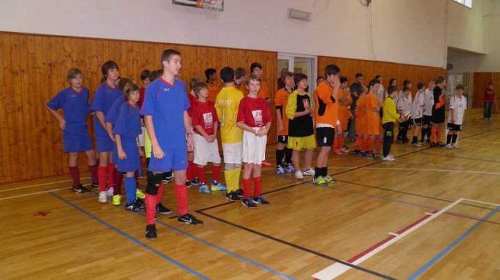 Turnaj žáků ve fotbale - 1. března 2014