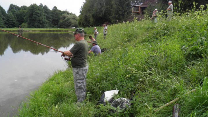 Rybářské závody v Tatenici - 25. července 2014