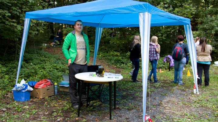 Setkání příznivců turistiky a bubnování na Cukrové boudě - 13. září 2014