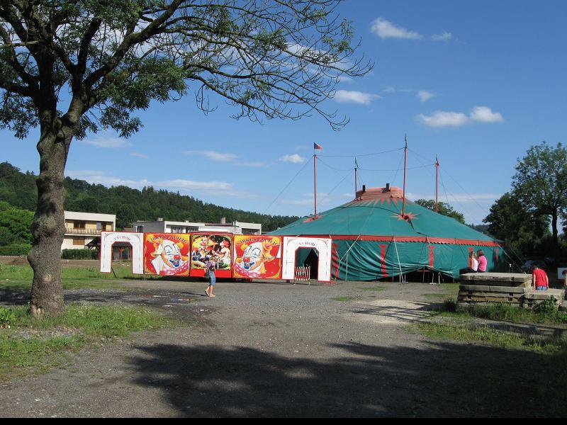 Cirkus v Tatenici - 11. července 2012